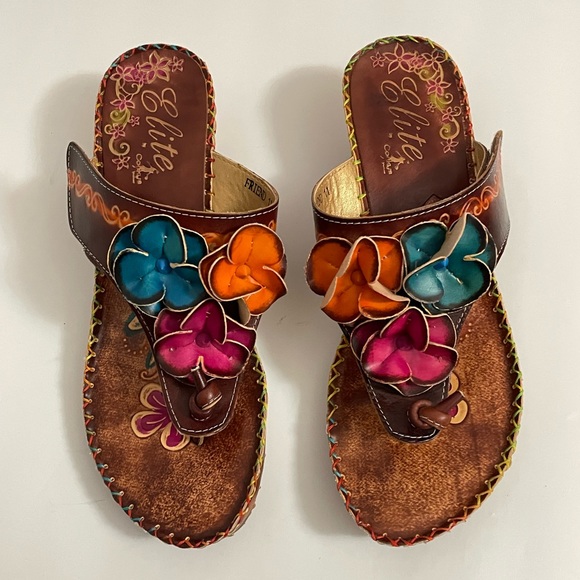 Elite by Corkys Shoes - Élite by Corkys embellished, hand crafted sandals.
